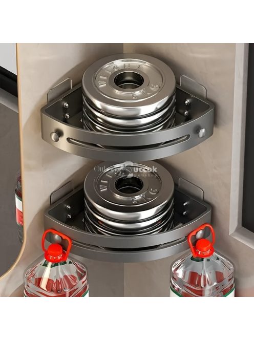 2db öntapadós zuhany polc