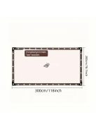 Egy darab átlátszó vízálló ponyva