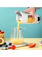 Hordozható USB-vel Tölthető Turmixgép és Gyümölcscentrifuga