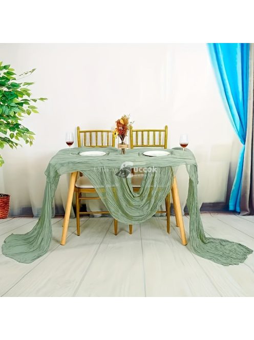 1db, Balinéz Redőzött Hangulatú Asztali Futó