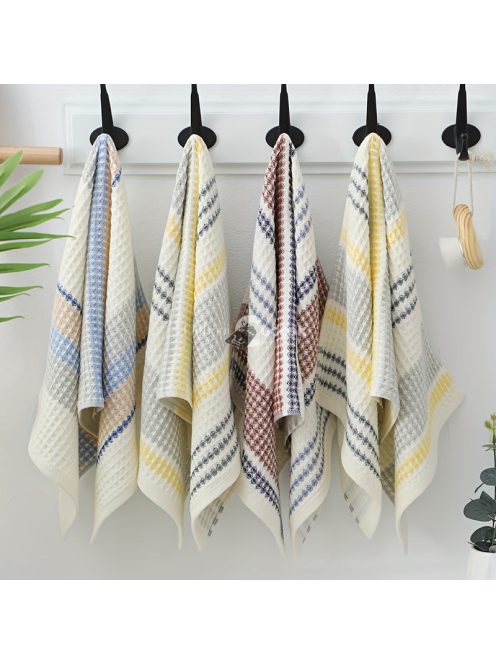 6db Gofri Szövésű Konyharuha, Gyorsan Száradó Tisztítókendő,