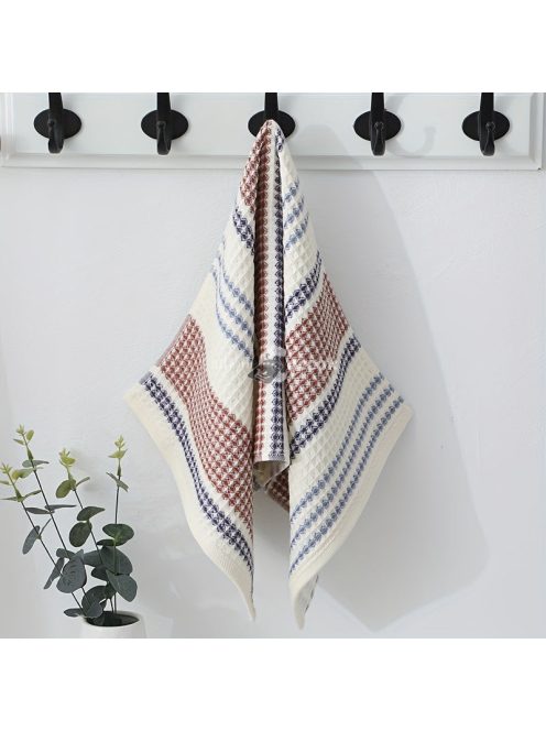 6db Gofri Szövésű Konyharuha, Gyorsan Száradó Tisztítókendő,