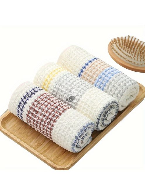 6db Gofri Szövésű Konyharuha, Gyorsan Száradó Tisztítókendő,