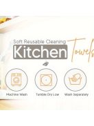 4 darab Nagy Nedvszívóképességű Nem Szőtt Konyharuha