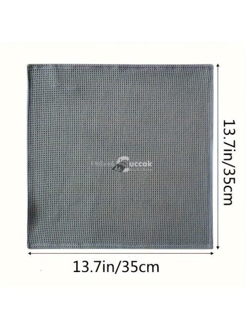 4db Gofri Szövésű Konyharuha, 34.8cm Négyzet - Ultra Nedvszívó Pamut Konyharuha