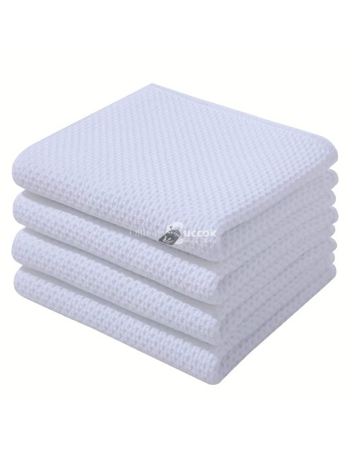 4db, Négyzet alakú pamut konyharuha, pamut konyhai étkészlet mosogatórongy