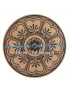 4db Bohém Juta Tányér alátét szett