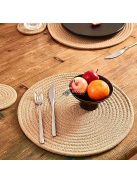 9db fonott kötél kerek alátét