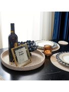 9db fonott kötél kerek alátét