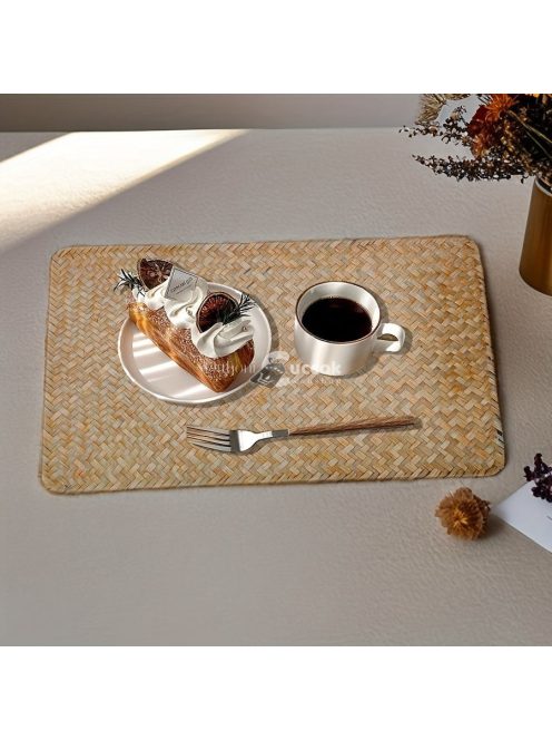 Kézzel szőtt bambusz alátét