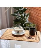 Kézzel szőtt bambusz alátét