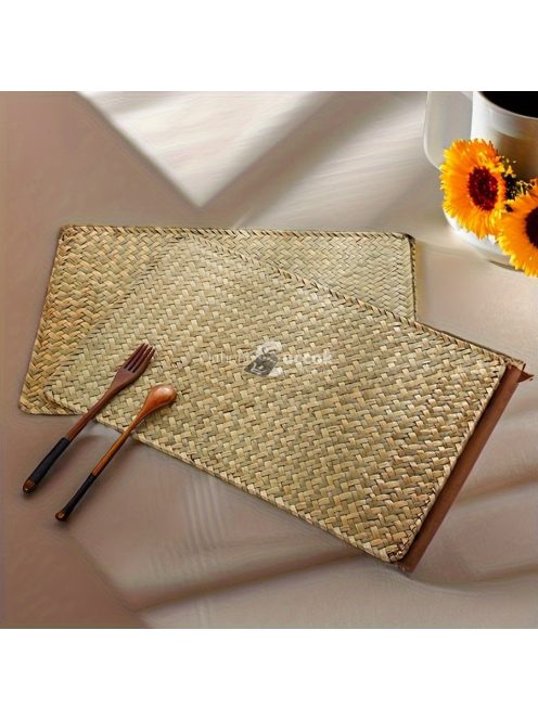 Kézzel szőtt bambusz alátét