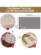 4db-os fonott étkezési alátét