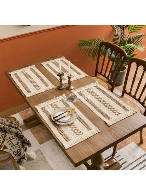 4db-os fonott étkezési alátét