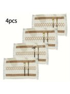 4db-os fonott étkezési alátét