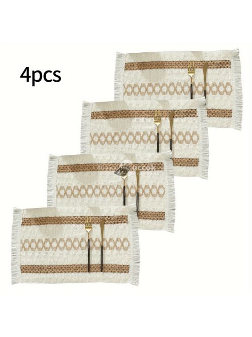 4db-os fonott étkezési alátét