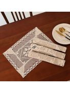 1db Retro Rusztikus alátét