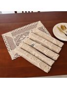 1db Retro Rusztikus alátét