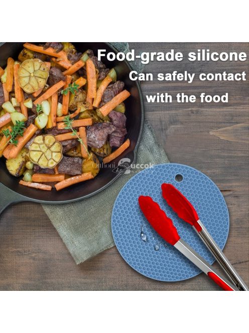 4db Kerek méhsejt szilikon alátét