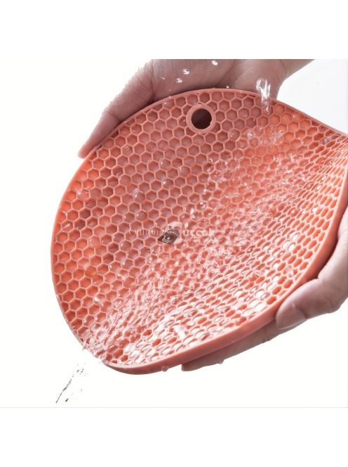 4db Kerek méhsejt szilikon alátét