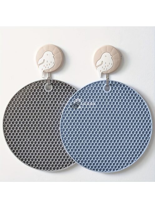 4db Kerek méhsejt szilikon alátét