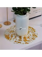 12 darabos készlet eldobható arany színű asztali alátét