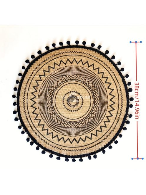 4 db régi stílusú tányér alátét