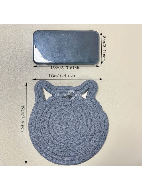 Aranyos Macskafüles Asztali Tányér Alátét