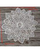Elegáns európai csipke kerek alátétek és tálaló