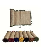 Rusztikus Vászon Asztalfutó