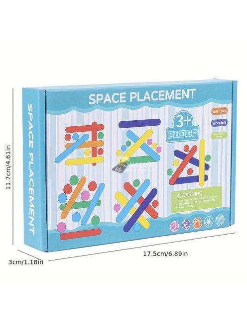 Rainbow Stick pálcikás készségfejlesztő játék