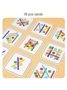 Rainbow Stick pálcikás készségfejlesztő játék