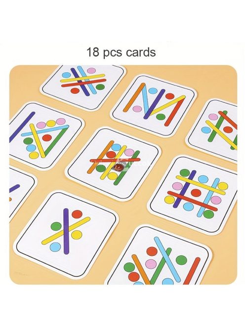 Rainbow Stick pálcikás készségfejlesztő játék