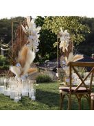 6db mesterséges toll dekoráció