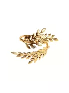 6db, Arany szalvéta gyűrűk, levél formájú