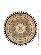 4 db Vad mintás asztali dekoráció