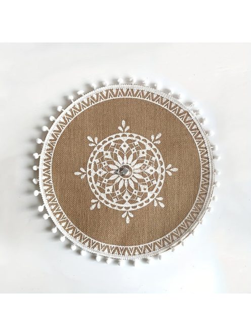 4 db Vad mintás asztali dekoráció