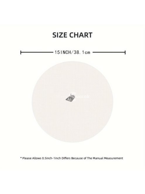 4db, Fonott Rattan Mintás Nyomtatott Kerek Tányéralátét