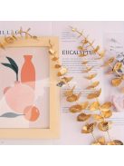 10db Arany Eukaliptusz Szár Készlet