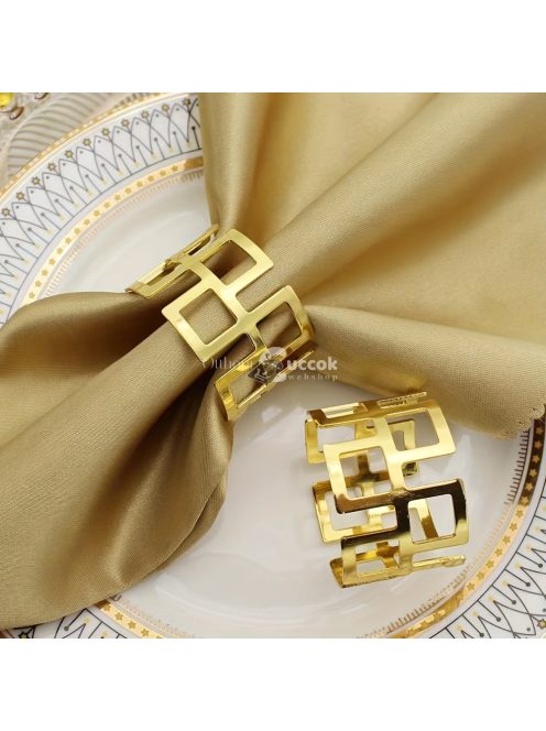 6db Arany High-end szalvéta gyűrű