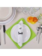 6db Fém Szalvétagyűrűtartó Készlet