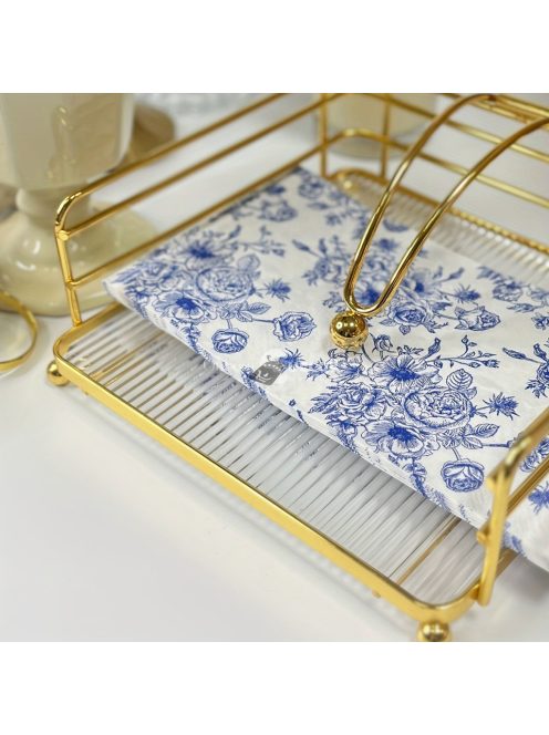 20db, Új Kékvirágos Vacsora szalvéta