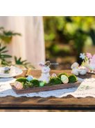 Rusztikus Tanyasi Dekoratív Fa Tálca