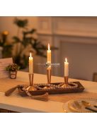 Rusztikus Tanyasi Dekoratív Fa Tálca