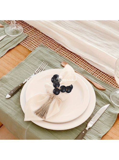 6db Fa Gyöngyös Szalvétagyűrű