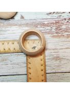 12db, Fa szalvéta gyűrűk, natúr mintás fa szalvéta csat