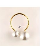 Elegáns 15 darabos Gyöngyös Szalvétagyűrű Készlet