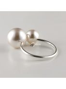 Elegáns 15 darabos Gyöngyös Szalvétagyűrű Készlet