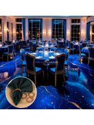 6 db fonott, régies stílusú szalvétagyűrű