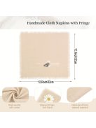 24-Pack pamut géz szalvéta